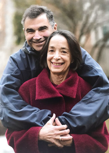 Warren M. Zapol, MD, and Nikki Zapol, JD. Link to their story